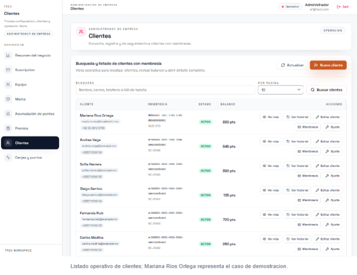 Gestión de Clientes y Base de Datos